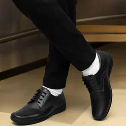 aramish Men's Genuine Leather Lace Up Office Formal Shoes image 3