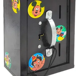 johnnie boy Tijori Piggy Bank for Kids with Lock and 2 Keys F Coin Bank image 4