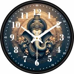 kushu Analog 20 cm X 20 cm Wall Clock-picture-32
