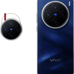 EJZATEX Back Camera Lens Glass Protector for VIVO X200 5G, BACK CAMERA LENS PROTECTOR image 1