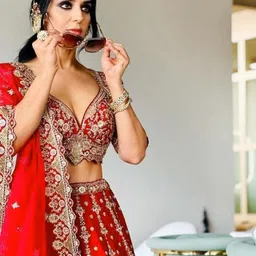 trendmalls Embroidered Semi Stitched Lehenga Choli image 3