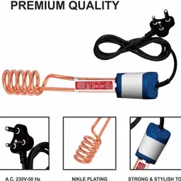 wrixty Shock proof & Water proof 2054 2000 W Shock Proof Immersion Heater Rod image 3