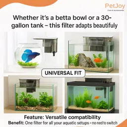 petjoy Aquarium Filter for crystal clear water Canister Aquarium Filter image 4