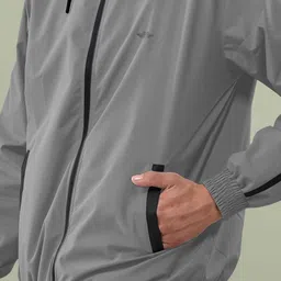 Lux Venus Solid Men Wind Cheater image 4