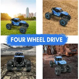 trimmo Rechargeable Rock Crawler Remote Control Monster Toy Car image 5
