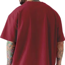 leotude Pack of 2 Men Printed Round Neck Cotton Blend Multicolor T-Shirt image 5