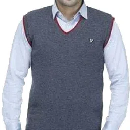 ss creations Men Solid V Neck Multicolor Sweater image 1