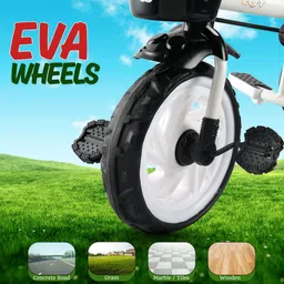 toyzoy Mario Trike For Kids| Ages 2 to 5 Years|Cycle with Rotating Seat|Carrying-45Kgs TZ_555 Tricycle image 4