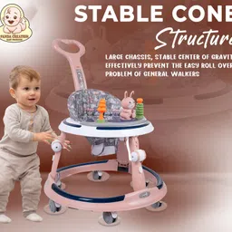 panda creation Musical Activity Walker With Parent Rod image 3