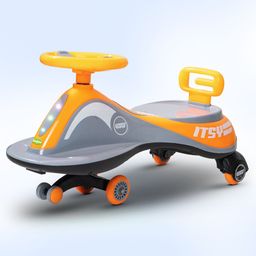 baybee Magic Swing Car for Kids Twister Push Rider Toy for Baby car with Lights & Music Rideons & Wagons Non Battery Operated Ride On-picture-0