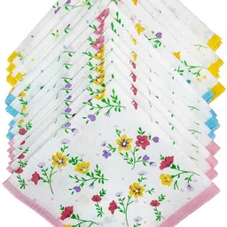 Khillayox Womens Printed Handkerchief ["Multicolor"] Handkerchief-image-10