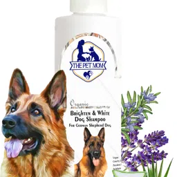 the pet mom Organic Brighten & White Dog Shampoo For German Shepherd Dog–Deep Clean, Softens Conditioning, Whitening and Color Enhancing Fresh Fragrance, Coat Wash Shampoo For All Dog Breed, Dog Shampoo-picture-13