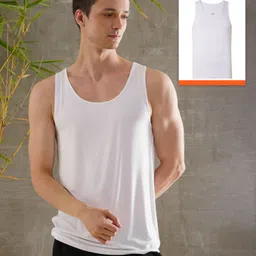 damensch Pack of 2 Bamboo Body Cooling Anti-Bacterial Men Vest-picture-14