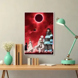 art recall Fire Force Wall Poster Anime Poster For Wall Photographic Paper image 4