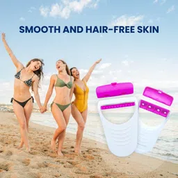 cezliar Women's Disposable Plastic Hair Razor & Bikini Shaving Razor - Pack Of 1 (6 Pcs), Men & Women image 4