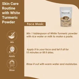 mi nature White Turmeric Powder| Kachur, Curcuma Zeodaria| 227g( 8 oz)| Does not stain image 5