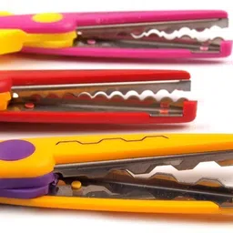 arham Zig Zag Scissor For Art And Craft, And Other Craft Activites (Set Of 6) Scissors image 2