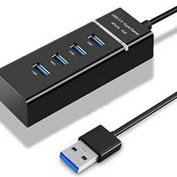 5SUPREME High Speed 4 Port USB HUB 3.0 Portable Mini Hub - for Tablet, PC, Laptop 40 SEFUH40 USB Hub-image-64
