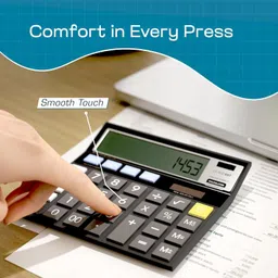 newcity Desktop 12 Digits Series GST & Tax Calculator, 120 Steps Check Desktop 12 Digits Series GST & Tax Calculator, 120 Steps Check Basic Calculator image 2