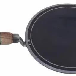 navghar 100 % Iron tawa with wooden handle for Tawa 25.4 cm diameter-picture-18