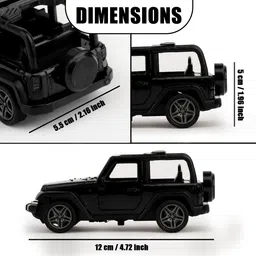 wendy Thar Adventure Awaits: Premium Diecast with Open Doors and Pull Back image 3