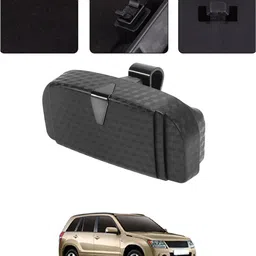 ayw Universal New Black Colour Multipurpose Sunglass Holder For Car-127 Black Car Sunglass Clip Holder image 1
