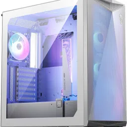 MSI MPG GUNGNIR 300R Airflow White Mid Tower Cabinet Compatible with Computer image 3
