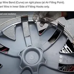 origin paradise Silver Color Wheel Cover/Cap for All Cars, Car Wheel Cover Wheel Cover For Universal For Car Universal For Car image 3