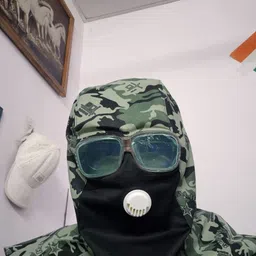 venimall Face Mask Windproof And Sun Protection Warm Eye Protection Summer Decorative Mask image 2