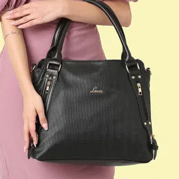 lavie Women Black Satchel - Regular Size-picture-19