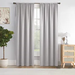 homemonde 213.36 cm (7 ft) Polyester Blackout Door Curtain (Pack Of 2)-picture-44
