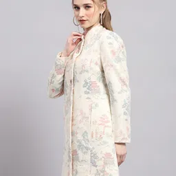 monte carlo Wool Blend Coat For Women image 2