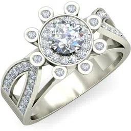 avsar AVR825YB 14kt Cubic Zirconia White Gold ring-image-11