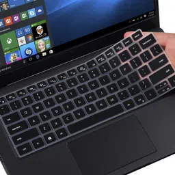 VISHAL Silicone Keyboard Cover Skin for Dell Latitude 3440 5340 7310 13.3 Inch Notebook Laptop Keyboard Skin-image-23