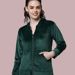 funday fashion Women Solid Casual Jacket-picture-11