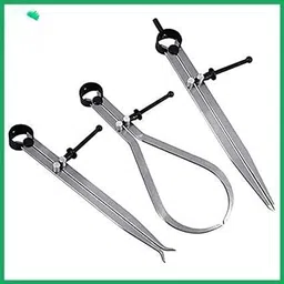 implemental (6 Inch) Calliper Set, 3-Piece (Outside, Inside, Divider) Divider Caliper image 2