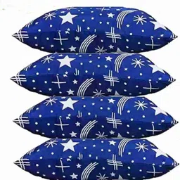 fulffystyl luxury Cotton Abstract, Solid Sleeping Pillow Pack of 4-picture-25