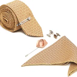 LOUIS STITCH Silk Tie & Cufflink image 2