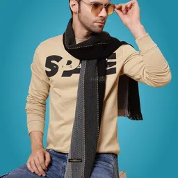 MHAX Striped Men Muffler image 4