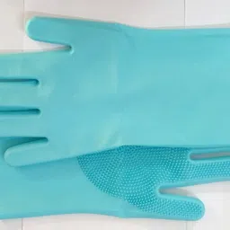 r s enterprises Silicone Gloves Reusable Rubber image 2