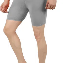 ninq Solid Men Grey, Light Green Tights image 2