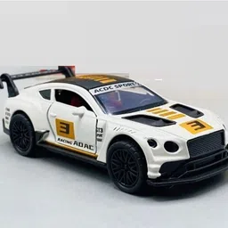 fenterprises 1:36 Scale Diecast GT Sports Car, Opens Front & Rear Doors, Toy Car for Kids image 3