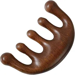 gosk enterprise Neem Wood Massager Comb: Natural Scalp Care & Hair Growth-picture-20