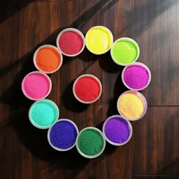 oramsa Pack of 12 Rangoli Powder-picture-13