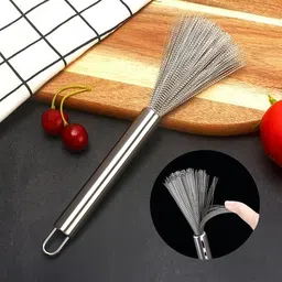 valsheri MULTIPURPOSE STAINLESS STEEL POTS PANS CLEANING BRUSH Microfibre Wet and Dry Brush image 2