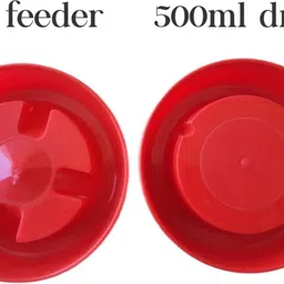 retrofeeders .500 ml Both drinker and feeder for birds, quails, poultry chicks,pigeon 2 Common Bird Feeder image 2