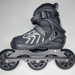 viel spiel 3 Wheel Adjustable with 100 MM PU In In-line Skates - Size 6-9 UK image 1