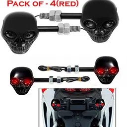 rawatz Side LED Indicator Light for Bajaj Universal For Bike image 2