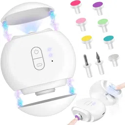 Zibuyu Electric Nail Clipper and File Grooming Kit 240 min Runtime 7 Length Settings-image-45