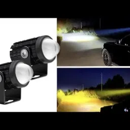 bikebloom Led spotlight all motorbikes(white yellow red) with flashing Fog Lamp Motorbike LED (12 V, 20 W) image 4